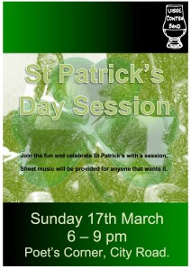 St Patrick's Day Session